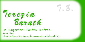 terezia barath business card